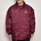 American Spirit Wear×US/Oval Patched Quilt-Lined Coach Jacket（アメリカンスピリットウェア×アス コーチジャケット）バーガンディ [a-54