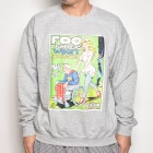 Coop/Weak Superhero Crew Neck Sweatshirt（クープ スウェットシャツ）ヘザーグレー [a-5511]|スウェットシャツ
