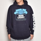 Bud Light/Official Pullover Hoodie（バドワイザー オフィシャルパーカー）ネイビー [a-5522]|スウェットシャツ