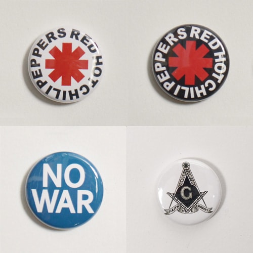 Pinback Badge/Small(カンバッジ) [a-5581] | ピンバッジ＆カンバッジ