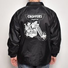 Choppers Magazine×US/Chopper Mouse Nylon Coach Jacket（チョッパーズマガジン×アス コーチジャケット）ブラック [a-5584]