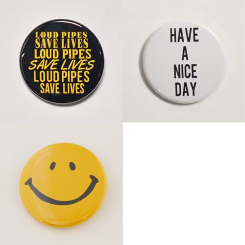 Pinback Badge/Large(カンバッジ) [a-5585] | ピンバッジ＆カンバッジ