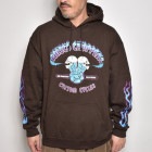 415 Clothing×Us/Frisco Choppers Pullover Hoodie（415クロージング×アス パーカー）ブラウン [a-5610]
