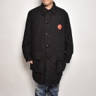 ・Swedish Army/Over Dye Black M-59 Coat（スウェディッシュアーミー オーバーダイコート）ブラック [z-5981]