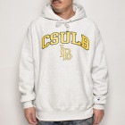 CSULB/Pullover Hoodie（カリフォルニアステイトユニバーシティ,ロングビーチ スウェットパーカー）アッシュグレー [a-5646]