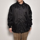 ASW×US/Reflected Drawstring Coach Jacket（アメリカンスピリットウェア×アス コーチジャケット）ブラック [a-5661]