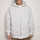 Los Angeles Apparel/14oz. Heavy Zip Up Hoodie（ロサンゼルスアパレル スウェットフーディー）アッシュグレー [a-5700]