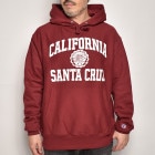 UCSC/Pullover Hoodie（ユニバーシティオブカリフォルニア,サンタクルーズ スウェットパーカー）バーガンディ [a-5713]