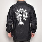 Dogtown/Cross Logo Nylon Coach Jacket（ドッグタウン コーチジャケット）ブラック [a-5745]