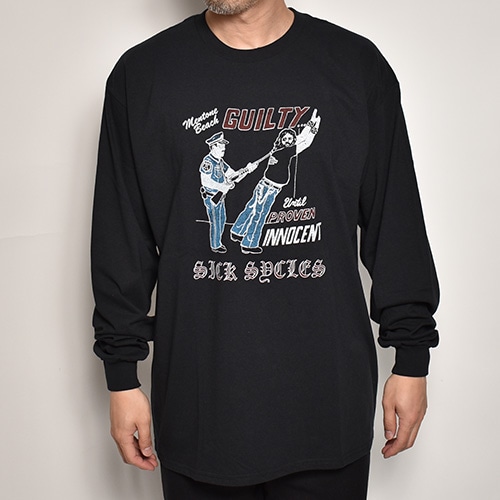 Sick Sycles/Guilty L/S T-Shirt（シックサイクル Tシャツ