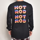 Hot Rod L/S T-Shirt（ホットロッド Tシャツ）ブラック [a-5867]