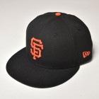 New Era/59Fifty Cap/San Francisco Giants（ニューエラ キャップ）ブラック×オレンジ [a-5884]