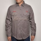 ・Vintage L/S Work Shirts（ヴィンテージ ワークシャツ）グレー/サイズM [z-6271]