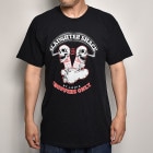 Slaughter Shack Choppers/Skull Head S/S T-Shirt（スラウターシャックチョッパーズ Tシャツ）ブラック [a-5926]
