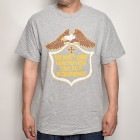 Choppers Magazine×US/We Don't Care California S/S T-Shirt（チョッパーズマガジン×アス Tシャツ）ヘザーグレー [a-5936]