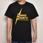 Morris Magneto/Logo S/S T-Shirt（モーリス マグネトー Tシャツ）ブラック×イエロー [a-5953]