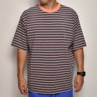 Jackson Matisse/Vintage Washed S/S Stripe T-Shirt（ジャクソンマティス ボーダーTシャツ）グレー×ピンク [a-6126]
