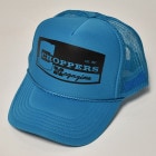 Choppers Magazine/Choppers Badge Trucker Hat（チョッパーズマガジン キャップ）ターコイズブルー [a-6181]