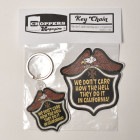 Choppers Magazine/Eagle Key Chain & Sticker（チョッパーズマガジン キーチェーン&ステッカー） [a-6185]