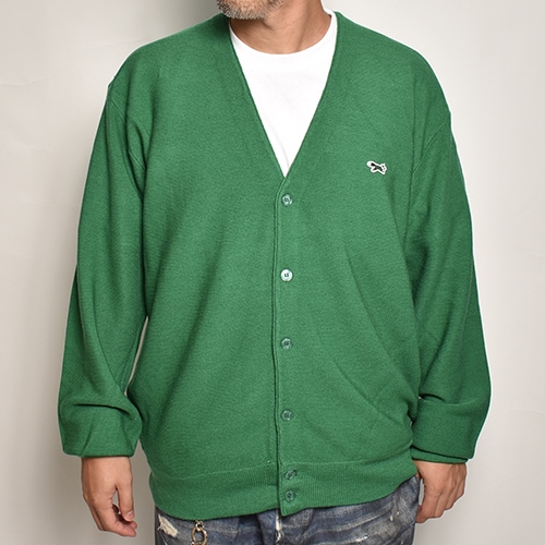 Penny's/The Fox Acrylic Cardigan（ペニーズ アクリルカーディガン）グリーン [a-6625]-US ONLINE  SHOP