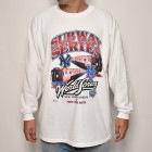 2000 Dead Stock Subway Series L/S T-Shirt（サブウェイシリーズ オフィシャルTシャツ）ホワイト [a-6641]