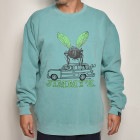Jimmy'z/Fly Crew Neck Sweatshirt（ジミーズ オフィシャルスウェット）エメラルドグリーン [a-6669]