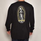 The Driven Skateboards/Jason Jessee Guadalupe L/S T-shirt(ドリブン Tシャツ)ブラック [a-6673]