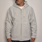 Champion/Reverse Weave Zip Sweat Parka（チャンピオン スウェットパーカー）へザーグレー [a-6712]