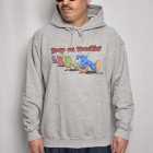 Robert Crumb/Keep on Truckin' Pullover Hoodie（ロバート・クラム パーカー）ヘザーグレー [a-6900]