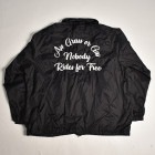 ・Us Customized Ass Grass or Gas Nylon Coach Jacket（アスカスタマイズ ナイロンジャケット）ブラック/サイズXL [z-7299]