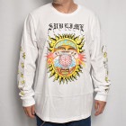 Sublime/Mind Blown Sun L/S T-Shirt（サブライム Tシャツ）ホワイト [a-6948]