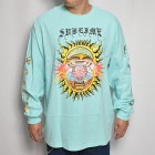 Sublime/Mind Blown Sun L/S T-Shirt（サブライム Tシャツ）ミントグリーン [a-6949]