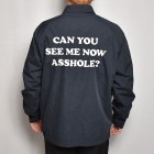 ・Us Customized Can You See Me Now Asshole? Drizzler Jacket（アスカスタマイズ ドリズラージャケット）ネイビー/サイズ44 [z-7415]