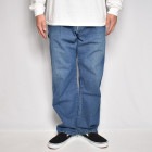 ・Dickies/Customized Tucked Baggy Fitted Painter Denim Pants（ディッキーズ カスタマイズ バギージーンズ）インディゴ/サイズW31 [z-74