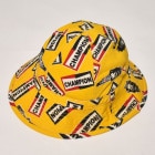 Champion Spark Plug/All Over Printed Replica Hat（チャンピオンスパークプラグ ハット）イエロー [a-7007]