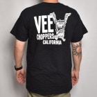Vee Choppers Mfg/Ape Fink S/S T-Shirt（ビーチョッパーズ Tシャツ）ブラック [a-7031]