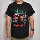 Bad Brains/I Ageinst I S/S T-Shirt（バッドブレインズ オフィシャルTシャツ）ブラック [a-7042]