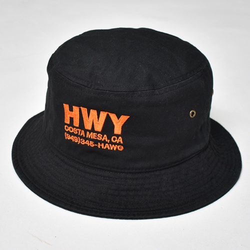 US✖️HWY ハット HWY×US/Hawg Cotton Bucket Hat（エイチダブリューワイ×アス ハット