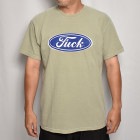 Fuck Logo S/S T-Shirt（ファックロゴ Tシャツ）オリーブ [a-7070]