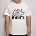 Jimmy'z×Lightning Bolt/Woody Bolt S/S T-Shirt（ジミーズ×ライトニングボルト Tシャツ）ホワイト [a-7074]