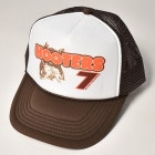 Hooters/Trucker Mesh Cap（フーターズ メッシュキャップ）ブラウン×ホワイト [a-7081]