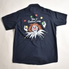 Us Customized Clown S/S Work Shirt�ʥ��� �������ġ˥ͥ��ӡ�/������L [z-7860]