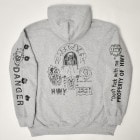 HWYUS/Tattoo Flash Pullover Hoodieʥ֥塼磻ߥ åȥѡ˥إ졼 [a-7376]