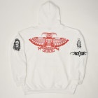Anthony Kiedis Tattoo Pullover Hoodie（アンソニー・キーディス スウェットパーカー）ホワイト [a-7407]