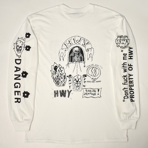 HWY×US Tattoo Flash L/S ロングスリーブTシャツ HWY×US/Tattoo Flash L/S T-Shirt（エイチダブリューワイ×アス T