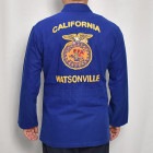 ・Us Customized FFA Coverall Jacket（アスカスタマイズ FFAカバーオールジャケット）ブルー/身幅56cm [z-8831]
