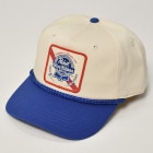 Pabst Blue Ribbon/Twill Snap Back Cap（パブスト キャップ）オフホワイト×ブルー [a-7479]