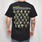 90's Vintage Replica Weed Slang S/S T-Shirt（ウィードスラング Tシャツ）ブラック [a-7487]