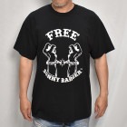 Sonny Barger Official/Free Sonny Barger S/S T-Shirt（ソニー・バージャー Tシャツ）ブラック [a-7498]