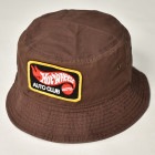 Hot Wheels Auto Club Patched Bucket Hat（ホットウィールズハット）ブラウン [a-7513]